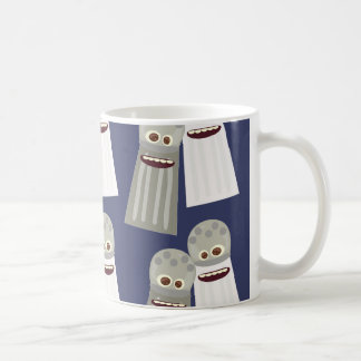 Niedliches Salz- und Pfeffermuster Kaffeetasse