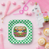 Niedliches Sandwich-Picknick-Party Pappteller (Party)