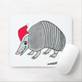 Niedliches Sankt-Gürteltier-Weihnachten Mousepad (Mit Mouse)