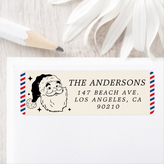 Niedliches Santa Claus Siegel Nordpol (Insitu)