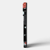 Niedliches Santa Pattern OtterBox iPhone Case (Rückseite / Links)