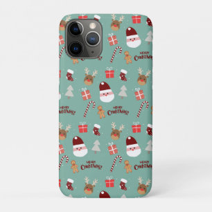 Niedliches Santa Reindeer Candy Cane Gingerbread M Case-Mate iPhone Hülle