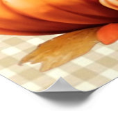 Niedliches Scarecrow-Poster Poster (Ecke)