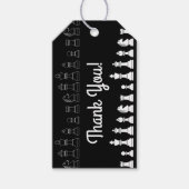 Niedliches Schachbrettspiel Kindergeburtstag Party Geschenkanhänger (Vorderseite)