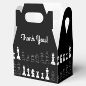 Niedliches Schachbrettspiel Kindergeburtstag Party Geschenkschachtel (Geöffnet)