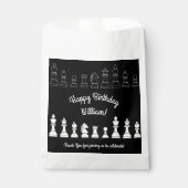 Niedliches Schachbrettspiel Kindergeburtstag Party Geschenktütchen (Vorderseite)