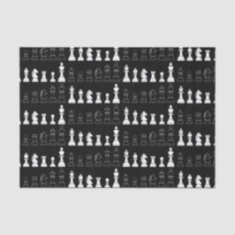 Niedliches Schachbrettspiel Kindergeburtstag Party Seidenpapier