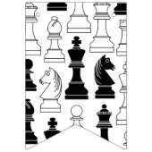 Niedliches Schachbrettspiel Kindergeburtstag Party Wimpelkette (Erste Fahne)