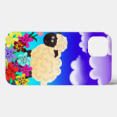 Niedliches Schaf Case-Mate iPhone Hülle (Rückseite (Horizontal))