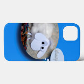 Niedliches Schaf Chinesisches Jahr Zodiac Birthday Case-Mate iPhone Hülle (Rückseite (Horizontal))