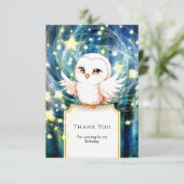 Niedliches Schaf Geburtstag Dankeskarte (Stehend Vorderseite)