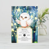 Niedliches Schaf Geburtstag Einladung (Stehend Vorderseite)