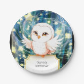 Niedliches Schaf Geburtstag Pappteller (Vorderseite)