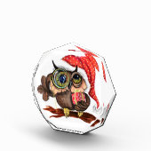 Niedliches Schaf in Weihnachtshut und Foto-Geschen Fotoblock (Rechts)