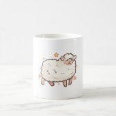 Niedliches Schaf Kaffeetasse (Mittel)