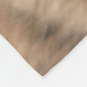 Niedliches Schaf mit Brille Fleecedecke (Ecke)