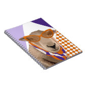 Niedliches Schaf mit Brille Notizblock (Rechte Seite)