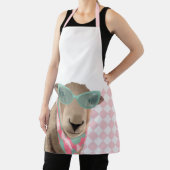 Niedliches Schaf mit Brille Schürze (InSitu)