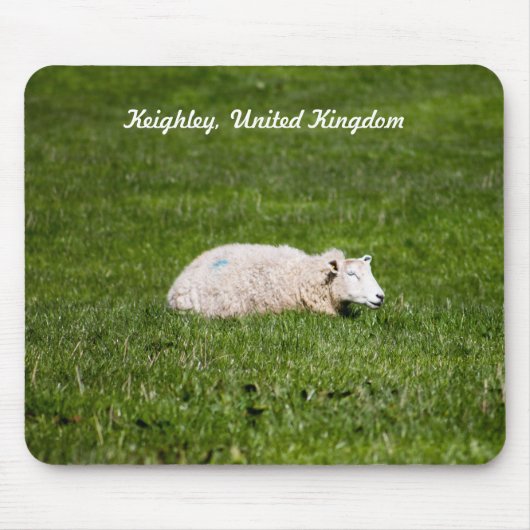 Niedliches Schaf Mousepad (Vorne)