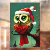 Niedliches Schaf Rustikales Viktorianisches Weihna Fensteraufkleber (Blatt 2)