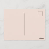 Niedliches, schagiges Hochland-Kuh-Klassenzimmer V Postkarte (Rückseite)