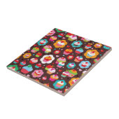 Niedliches Schalen-Kuchen-Muster Fliese (Seite)