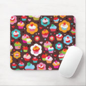 Niedliches Schalen-Kuchen-Muster Mousepad (Mit Mouse)