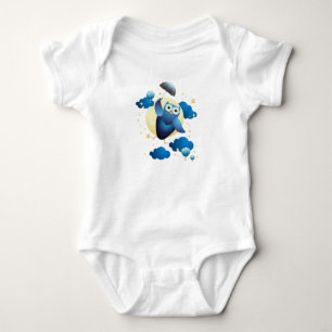 Niedliches Schälling mit Schirm Baby Strampler