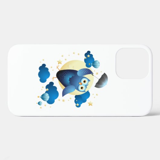 Niedliches Schälling mit Schirm Case-Mate iPhone Hülle (Rückseite (Horizontal))