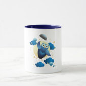 Niedliches Schälling mit Schirm Tasse (Zentrum)