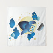 Niedliches Schälling mit Schirm Wandteppich (Vorderseite (Horizontal))