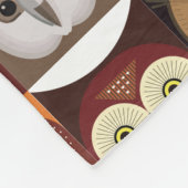 Niedliches Schälmuster Fleecedecke (Ecke)