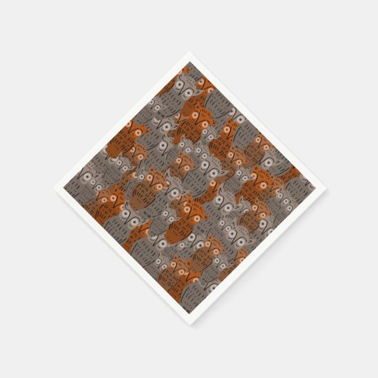 Niedliches Schälpapier Napkins Serviette (Ecke)