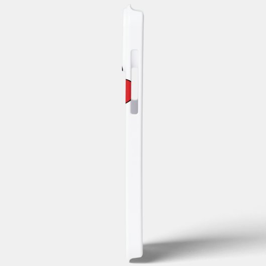 Niedliches Schellen mit Herzblasen Case-Mate iPhone Hülle (Rückseite / Links)