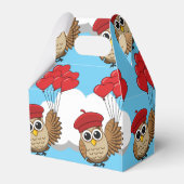 Niedliches Schellen mit Herzblasen Geschenkschachtel (Rückseite)