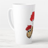 Niedliches Schellen mit Herzblasen Milchtasse (Linke Ecke)