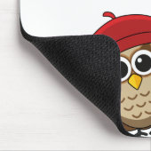 Niedliches Schellen mit Herzblasen Mousepad (Ecke)