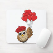 Niedliches Schellen mit Herzblasen Mousepad (Mit Mouse)