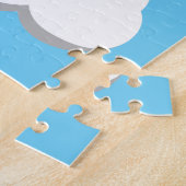 Niedliches Schellen mit Herzblasen Puzzle (Seite)