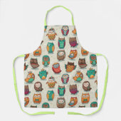 Niedliches Schellmuster Schürze (Vorderseite)