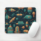Niedliches Schiffsmuster Mousepad (Mit Mouse)