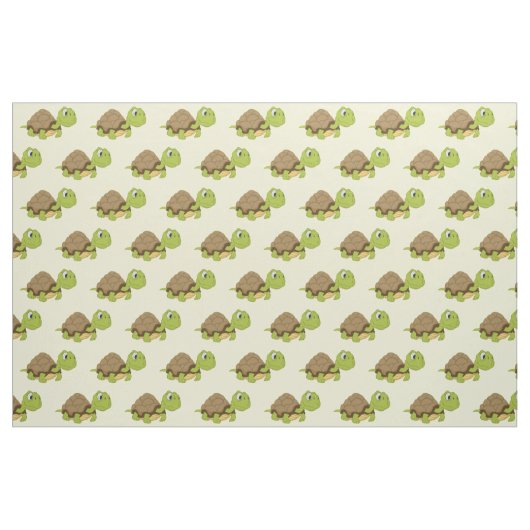 Niedliches Schildkrötengewebe Stoff (Fat Quarter (45,7 x 55,9 cm))