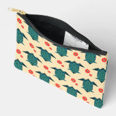 Niedliches Schildkrötenmuster Zubehörtasche (Offen)