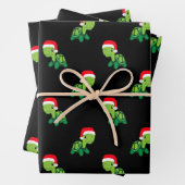 Niedliches Schildkrötentier Frohe Weihnachten Weih Geschenkpapier Set (Beispiel)