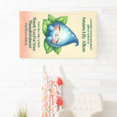 Niedliches Schlafen Baby Dewdrop Baby Dusche Willk Banner (Insitu)