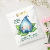 Niedliches Schlafen Baby Dewdrop Baby Dusche Willk Geschenktütchen (Versiegelt)