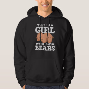 Niedliches Schlafen Bärenwald Tierfrauen Hoodie