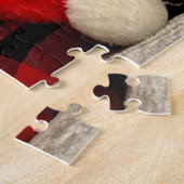 Niedliches Schlafen Golden Retriever Hund Weihnach Puzzle (Seite)