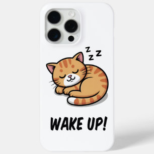 Niedliches Schlafen Kitty iPhone 15 Pro Max Fall W Case-Mate iPhone Hülle