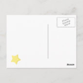 Niedliches Schlafen Lamm Herzlichen Glückwunsch Ba Postkarte (Rückseite)